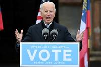Biden renoue avec la campagne &eacute;lectorale en G&eacute;orgie
