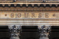 Le palais Bongniart, siège de la Bourse de Paris.
