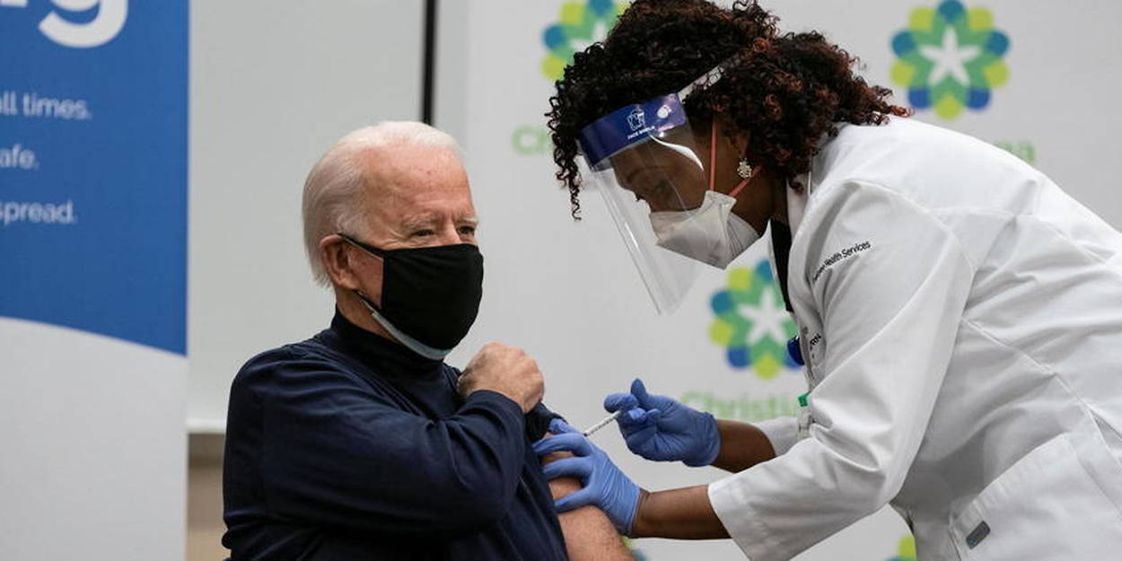 Covid : Joe Biden Vacciné