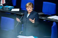 La chancelière allemande Angela Merkel.
