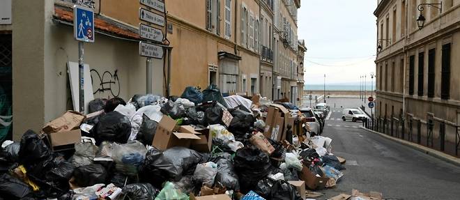 Marseille: le conflit des eboueurs se poursuit malgre un arrete de requisition