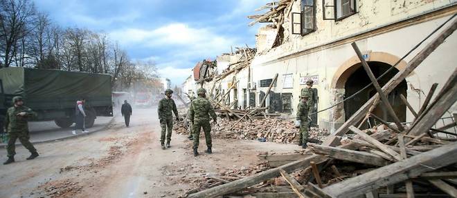 la Croatie prend la mesure du desastre apres un seisme meurtrier