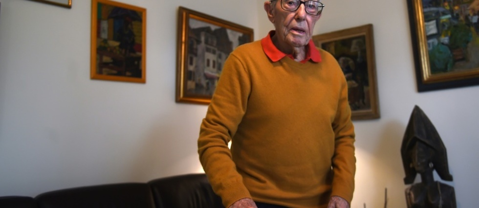 Le Francais Yves Beigbeder, un des derniers temoins de Nuremberg
