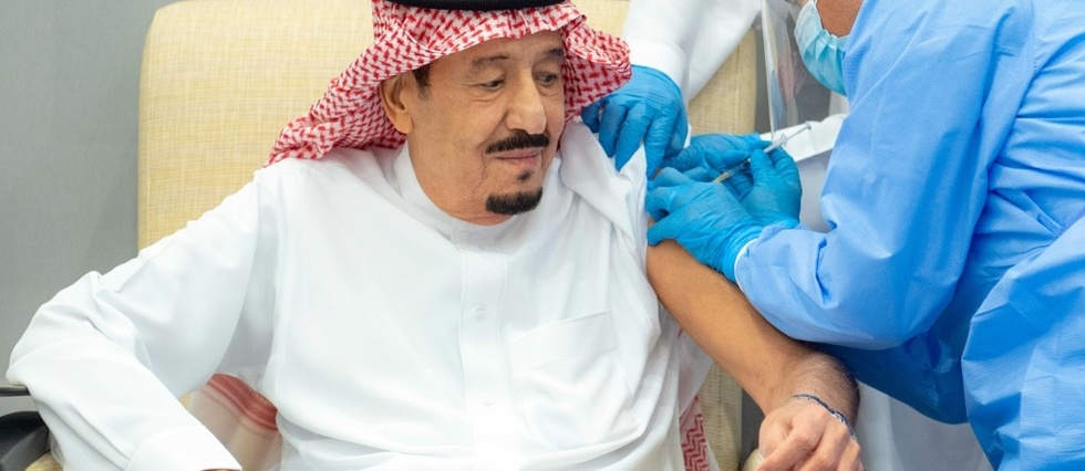 Le roi saoudien a ete vaccine contre le coronavirus
