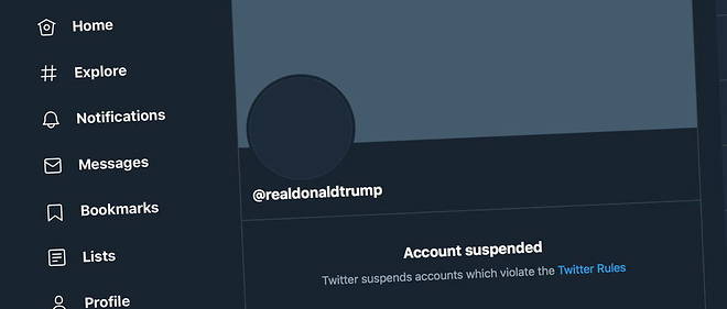 Le compte personnel de Donald Trump comptait plus de 88 millions d'abones avant que Twitter ne le suspende.
