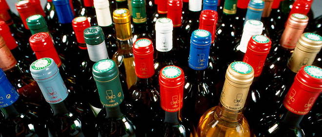 Des bouteilles de vin de bordeaux. (Photo d'illustration)
