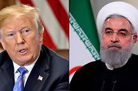 Jusqu'au bout, le président américain sortant Donald Trump a exercé contre l'Iran du président Hassan Rohani une stratégie de 