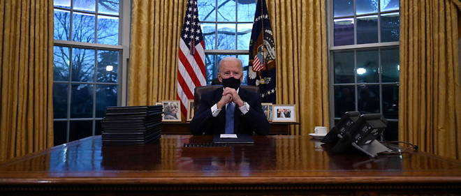Joe Biden a change la decoration du Bureau ovale. (Photo d'illustration)
