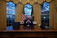 Joe Biden a changé la décoration du Bureau ovale. (Photo d'illustration)
