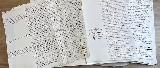 A l'occasion de la foire Brafa Art Fair, la galerie francaise Arts & Autographes presente un manuscrit dicte et corrige par Napoleon. Il y revient sur les hostilites de 1805. 
