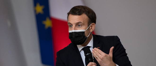 Le president francais Emmanuel Macron.
