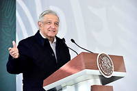 Le pr&eacute;sident mexicain Lopez Obrador positif au Covid-19