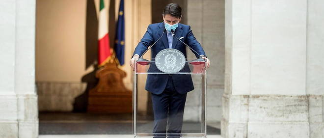 Giuseppe Conte a remis sa demission au president de la Republique (photo d'illustration).
