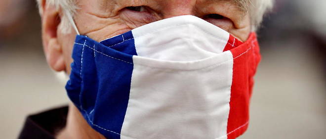 La France produit aujourd'hui des millions de masques (illustration).
