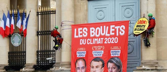 Pompili elue "boulet du climat" de Greenpeace, prix special a Macron