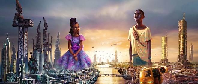 << Iwaju >> est une serie d'animation dont l'action se situe dans un Lagos futuriste. La capitale economique du Nigeria va etre le cadre des aventures d'une princesse africaine.
