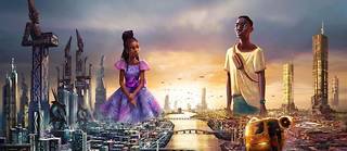 « Iwaju » est une série d'animation dont l'action se situe dans un Lagos futuriste. La capitale économique du Nigeria va être le cadre des aventures d'une princesse africaine.
