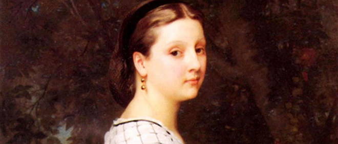 << La Comtesse Albine de Montholon >>, William Bouguereau. 

