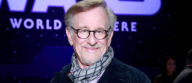 Steven Spielberg, le 16 decembre 2019 a Los Angeles, a l'avant-premiere hollywoodienne de Star Wars : L'Ascension de Skywalker. 
