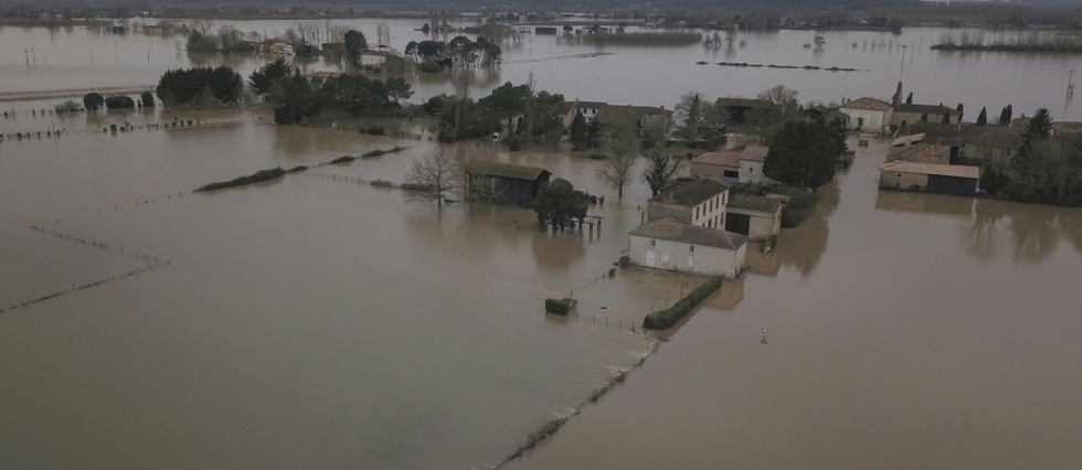 Inondations Castex En Lot Et Garonne Par Solidarite La Charente En Crue Le Point