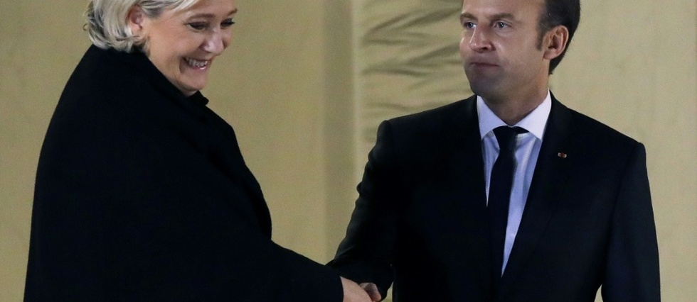 Les Francais se resignent a un duel Macron-Le Pen en 2022