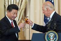 Joe Biden et Xi Jinping se jaugent lors d'un &eacute;change marathon