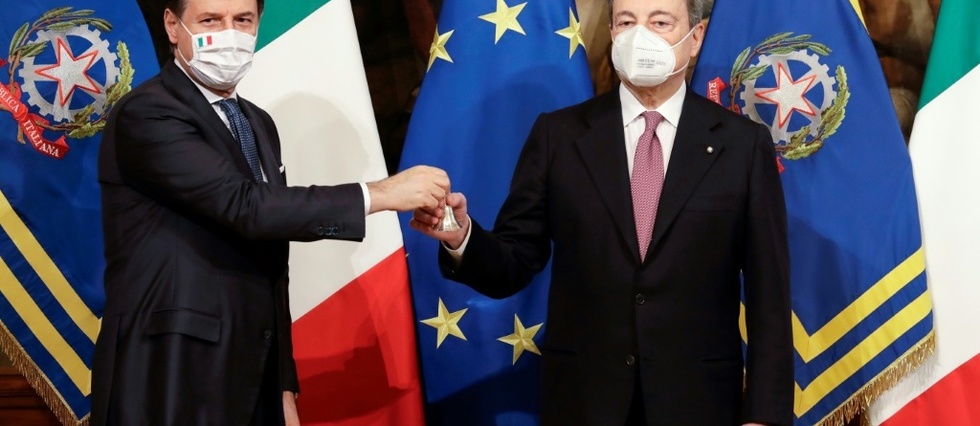 Mario Draghi prete serment pour diriger l'Italie