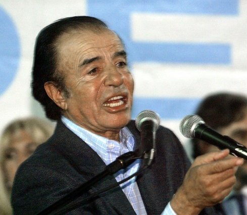 Deces de l'ancien president argentin Carlos Menem