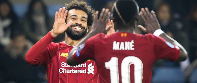 Sadio Mane et Mohamed Salah symbolisent les talents africains du football en Europe. 
