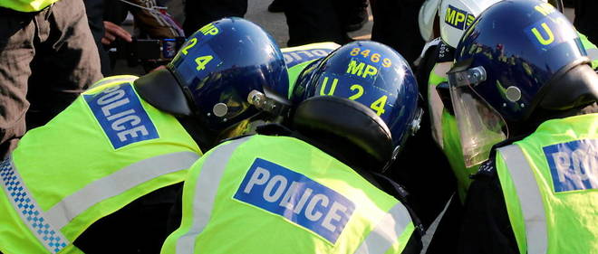 Un officier de police a ete legerement blesse lors de l'intervention a Birmingham (photo d'illustration).
