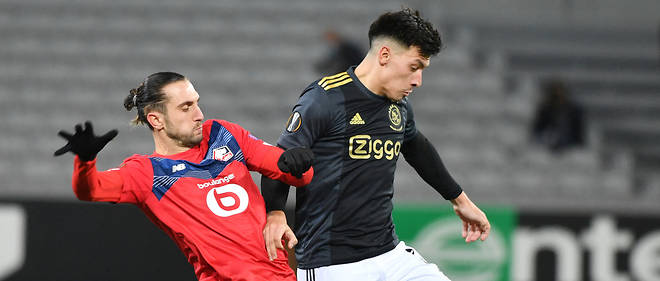 Malmene par l'Ajax Amsterdam, Lille s'est incline a domicile (1-2).
