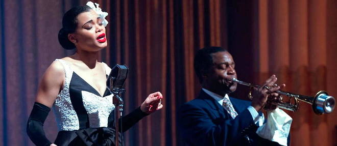 Andra Day dans le biopic de Lee Daniels, << The United States vs. Billie Holiday >>.
