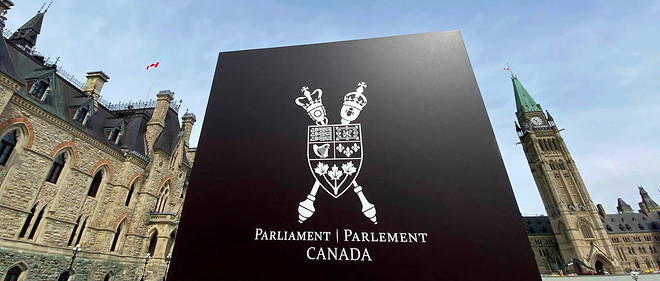 Au siege du Parlement canadien, a Ottawa, en avril 2020. (Photo d'illustration)
