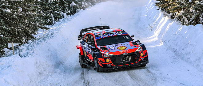 Au volant de sa Hyndai, Ott Tanak a remporte la premiere edition de l'Arctique Rallye de l'histoire du WRC.
