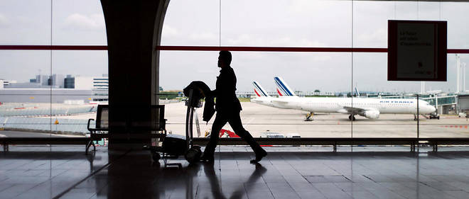 L'activite est limitee a l'aeroport de Roissy-Charles-de-Gaulle en raison de la pandemie de Covid-19 (illustration).
