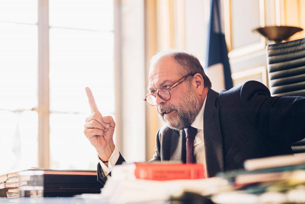 Éric Dupond-Moretti, ministre de la Justice, ©  Sébastien Leban / SÉBASTIEN LEBAN POUR « LE POIN