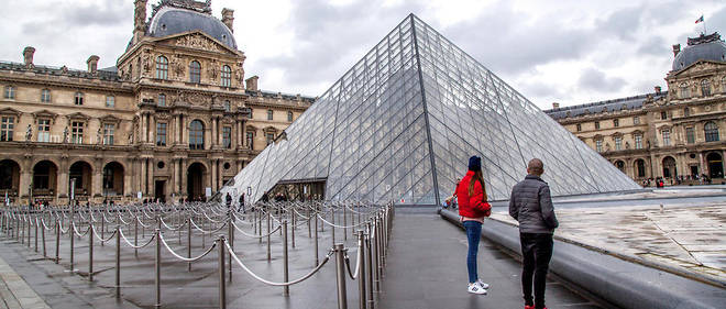 En 2020, le Louvre a enregistre 90 millions d'euros de pertes. (Illustration)
