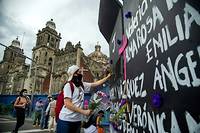 Mexique : manifestation de femmes contre la violence sexiste