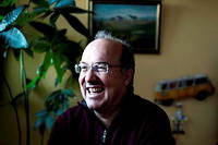 L'auteur de science-fiction Alain Damasio.
