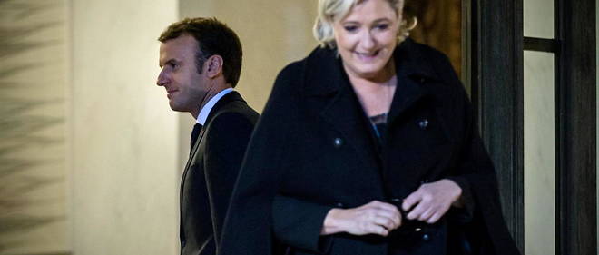 Emmanuel Macron l'emporterait au second tour face a Marine Le Pen avec 53 % des voix, soit 13 points de moins qu'en 2017.
