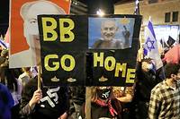 Isra&euml;l: vaste manifestation anti-Netanyahu &agrave; trois jours des &eacute;lections