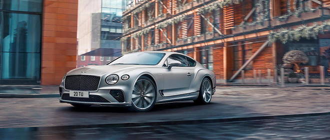 La version Speed de la Bentley Continental GT sera aussi plus maniable en ville grace a ses 4 roues directrices.
