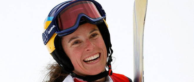 Julie Pomagalski avait decroche la medaille d'or de snowboardcross en 1999. (Ici en 2006)
