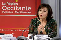 Carole Delga, 49 ans, préside la région Occitanie depuis 2016 et brigue un nouveau mandat lors du scrutin prévu en juin.
