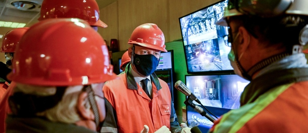 ArcelorMittal mise sur l'acier recycle a Fos, avec une aide de l'Etat de 15 millions d'euros