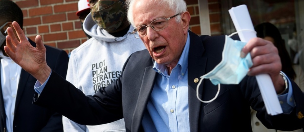 Bernie Sanders en Alabama pour defendre l'idee d'un premier syndicat chez Amazon