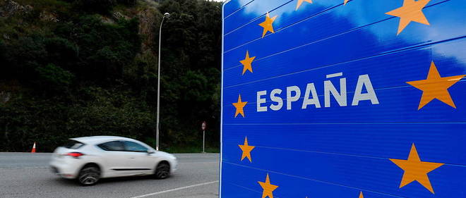 C'est la premiere fois qu'une telle exigence est imposee par l'Espagne a ceux qui franchissent cette frontiere terrestre. (illustration)
