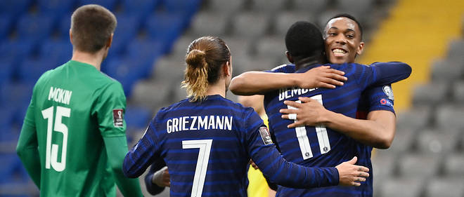 Les Bleus se sont imposes (0-2) au Kazakhstan dans le cadre de la 2e journee des qualifications a la Coupe du monde 2022.
