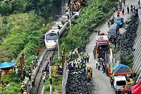 Ta&iuml;wan : un train d&eacute;raille dans un tunnel, au moins 50 morts