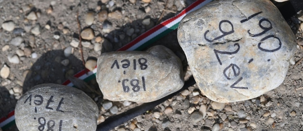 Hongrie: 20.000 cailloux en hommage aux victimes du Covid